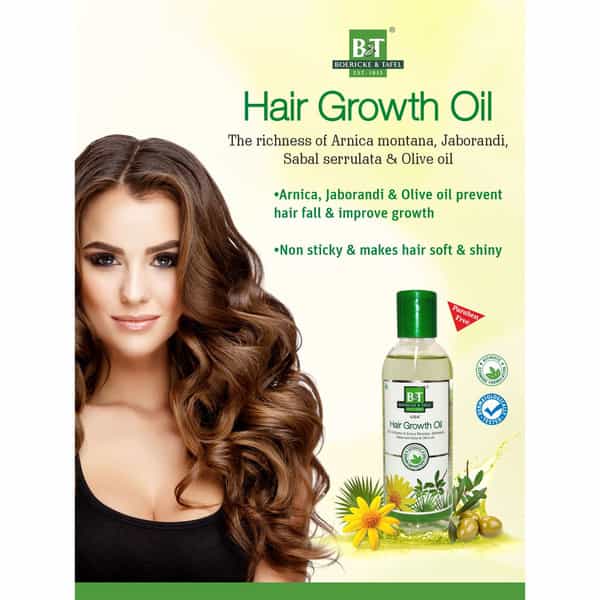 Boericke & Tafel Hair Growth Oil - 200Ml - Pack Of 2