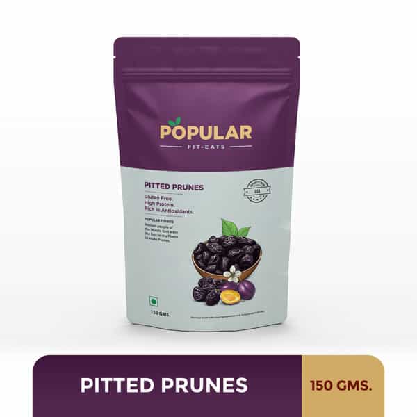 Popular Fit Eats Pitted Prunes | 150 Gm