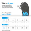 Frido Dual Gel Insoles| Unisex Shoe Inserts For Work And Casual Shoes|Sizes 5-9 Uk|Pack Of 4 Pairs