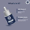 Dermistry 16% Vitamin C 1% Alpha Arbutin Skin Glow Light Bright Dark Spot Corrector Face Serum 30Ml