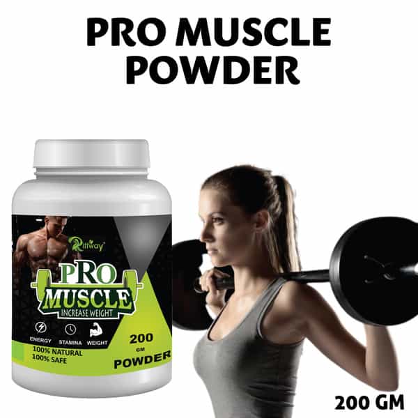 Riffway Pro Muscles Weight Gain Powder | Strengthen Your Immune System (3X200gm)