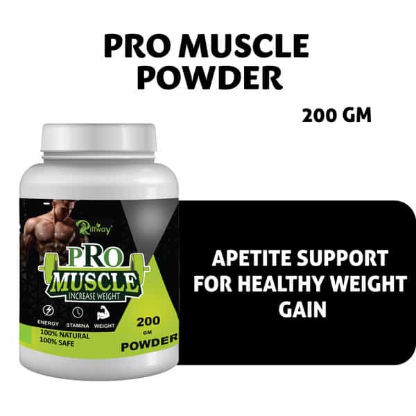 Riffway Pro Muscles Weight Gain Powder | Strengthen Your Immune System (3X200gm)