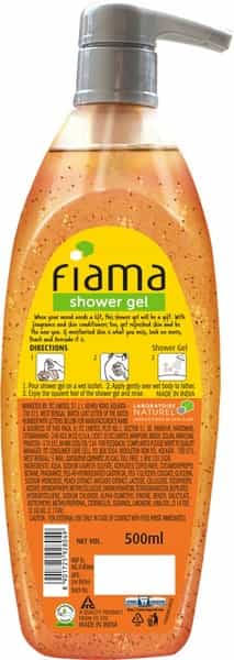 Fiama Shower Gel - Peach & Avocado ( Mild Dew)- 500 Ml
