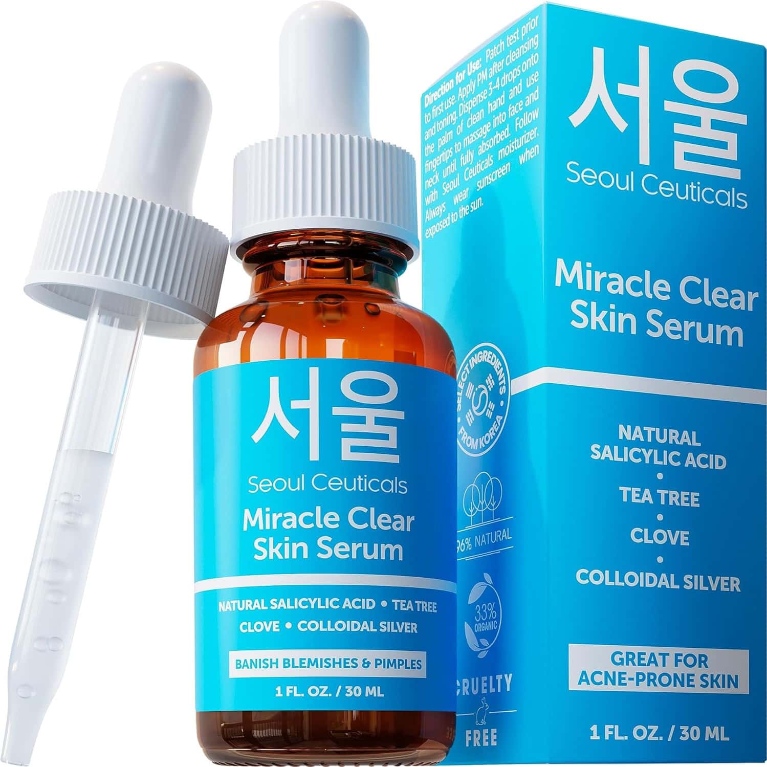 Seoul Ceuticals Miracle Clear Skin Serum 30 Ml