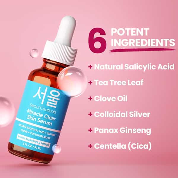 Seoul Ceuticals Miracle Clear Skin Serum 30 Ml