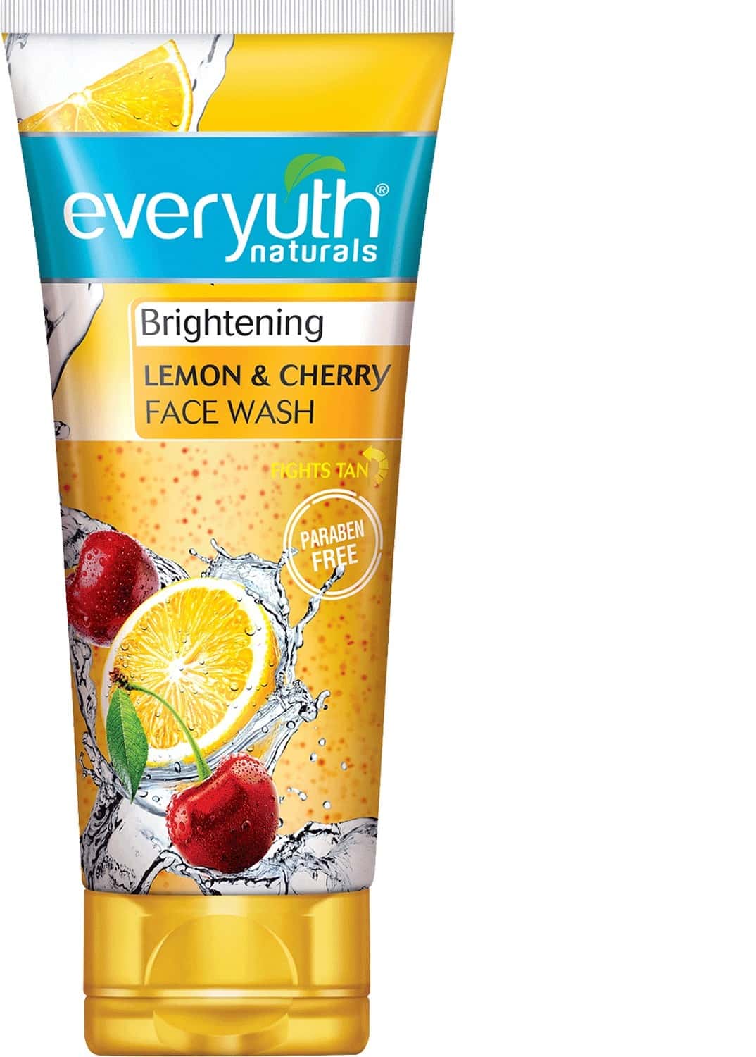 Buy EVERYUTH NATURALS BRIGHTENING LEMON & CHERRY FACE WASH 150G Online & Get Upto 60 OFF at