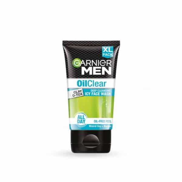 Garnier Men Oil Clear Clay D-Tox Face Wash 50 Gm