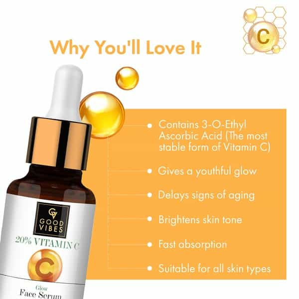 Good Vibes Age Defying Serum - 20% Vitamin C- 10 Ml