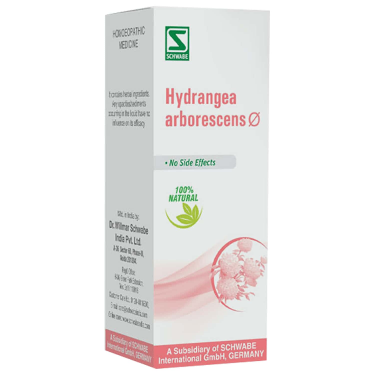 Dr. Willmar Schwabe India Hydrangea Arborescens Mother Tincture Q 30 Ml