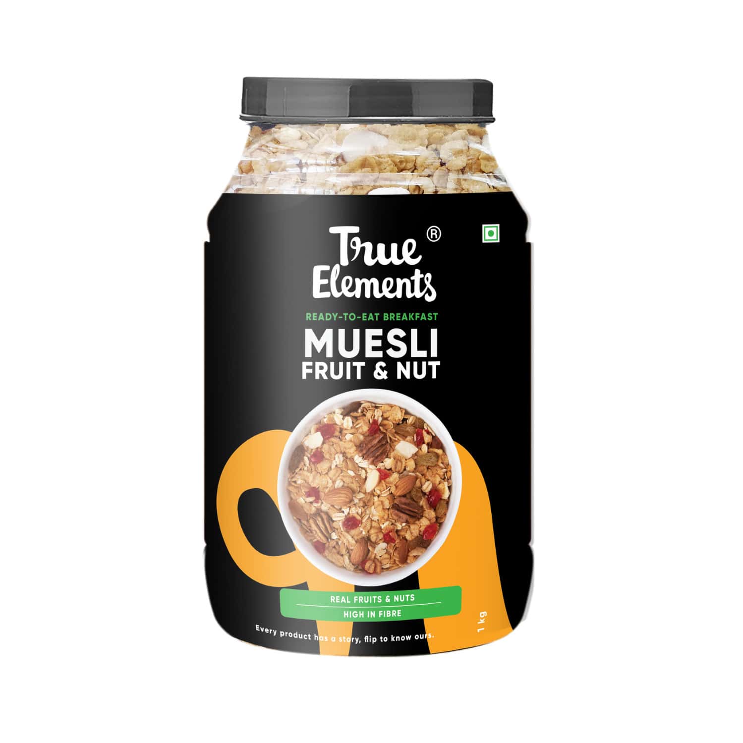 True Elements Fruit And Nut Muesli - 1000gm