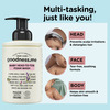 Goodness.me Certified Organic Baby Foam Head-To-Toe Face Body Wash Shampoo Tear Free 200Ml