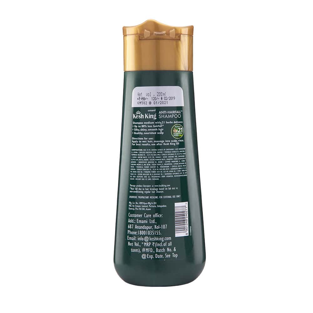 Buy Kesh King Scalp And Hair Medicine Anti Hairfall Shampoo 200ml