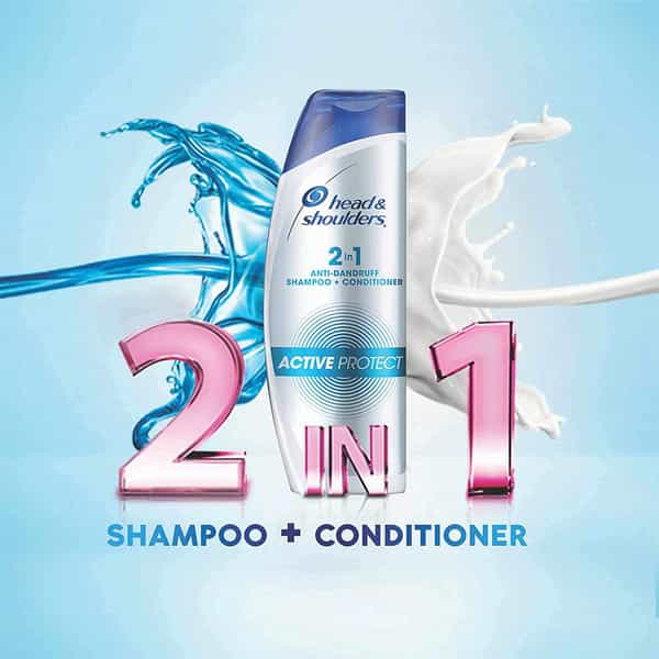 Head And Shoulders 2-In-1 Active Protect Shampoo 180 Ml