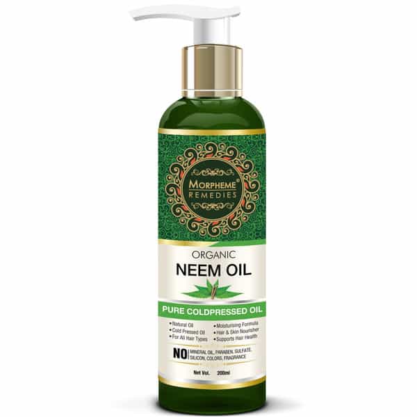Morpheme Remedies Pure Organic Neem Oil 200Ml