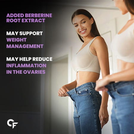 Carbamide Forte Pcos Supplement For Women | 40:1 Ratio Of Myo Inositol To D Chiro Inositol - 60 Tabs