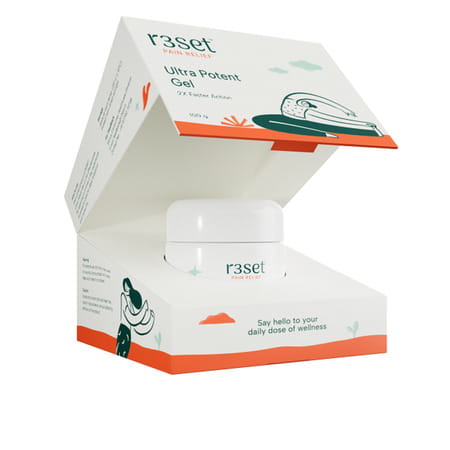 R3set Ultra Potent Gel | Ultimate Natural Pain Relief Solution | 100% Natural No Side Effect - 100gm