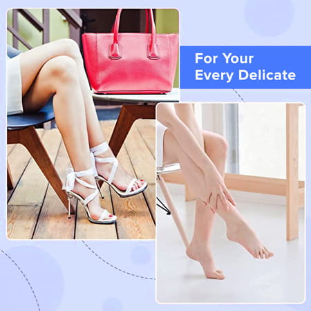 Dr Foot Silicone Socks | Anti Slip Silicone Moisturizing Socks | Dry Cracking Skin | Size L - 1 Pair