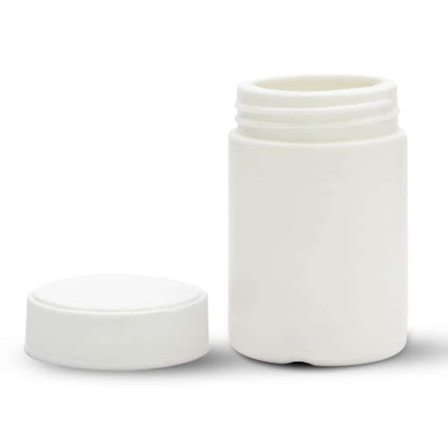 Patco - 300ml White Hdpe Empty Bottle For Capsules & Tablets - For Ayurvedic Powder Storage (50 Pcs)