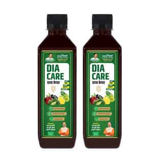Jeena Sikho Dia Care Juice | Ayurvedic Diabetes Care & Blood Sugar Support - 500 Ml (pack Of 2)