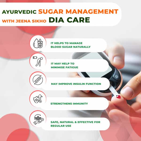 Jeena Sikho Dia Care Juice | Ayurvedic Diabetes Care & Blood Sugar Support - 500 Ml (Pack Of 2)