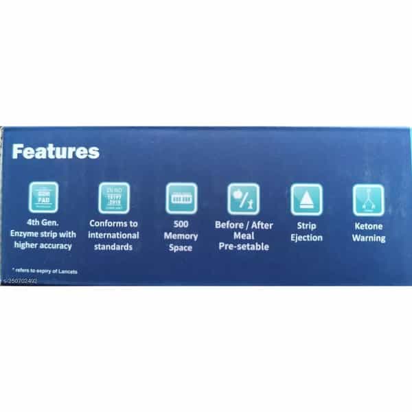 Accusure Life Blood Glucose Metre | With 25 Test Strips