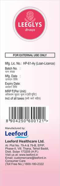 Leeglys Glycerin With Rose Water Multipurpose Bottle Of 100Ml