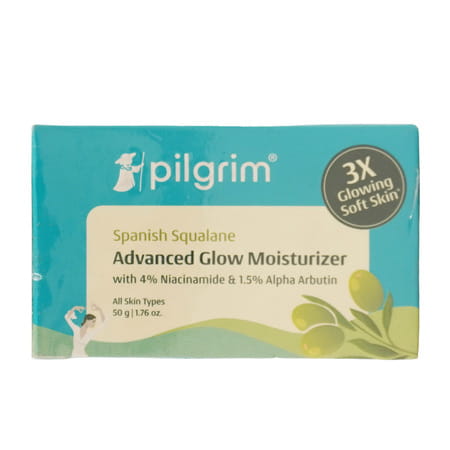Pilgrim Squalane Glow Moisturizer 50 Gm