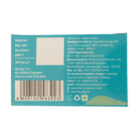 Pilgrim Squalane Glow Moisturizer 50 Gm