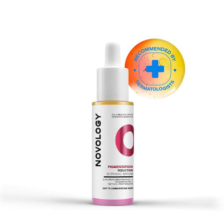 Novology Pigmentation Serum Bi-Phasic Face Serum For Hyperpigmentation & Dark Spots (28ml)