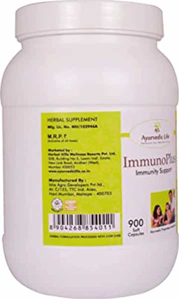 Al-Ayurvedic Life Immuno Plus - 900 Capsules Pack Of 2