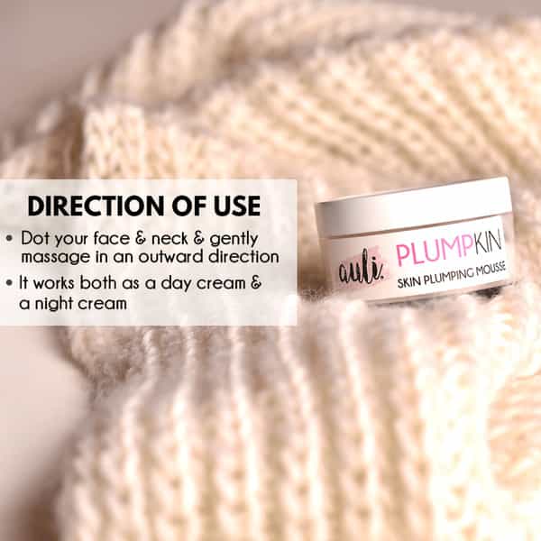 Auli Plumpkin Moisturising Nourishing Ageing Pigmentation Dryness Removing Face Cream - 50Gm
