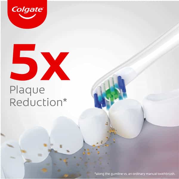Colgate Proclinical 250R Rechargeable Sonic Electric Toothbrush With Soft Bristles Deep Clean