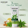 Goodcare Neem Face Wash 100Ml | Anti-Acne | Oil Control | Neem | Turmeric & Saffron | Sulphate-Free