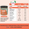 Jus Amazin Classic Creamy Peanut Butter With Jaggery Clean Nutrition 90% Organic Peanuts Jar 200Gm