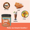 Jus Amazin Classic Creamy Peanut Butter With Jaggery Clean Nutrition 90% Organic Peanuts Jar 200Gm