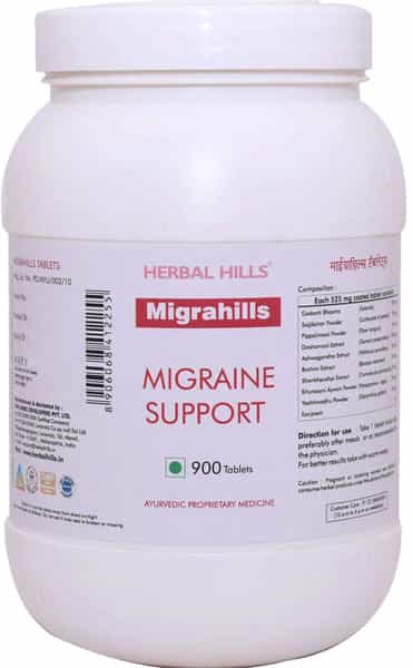 Herbal Hills Migrahills - Value Pack 900 Tablets