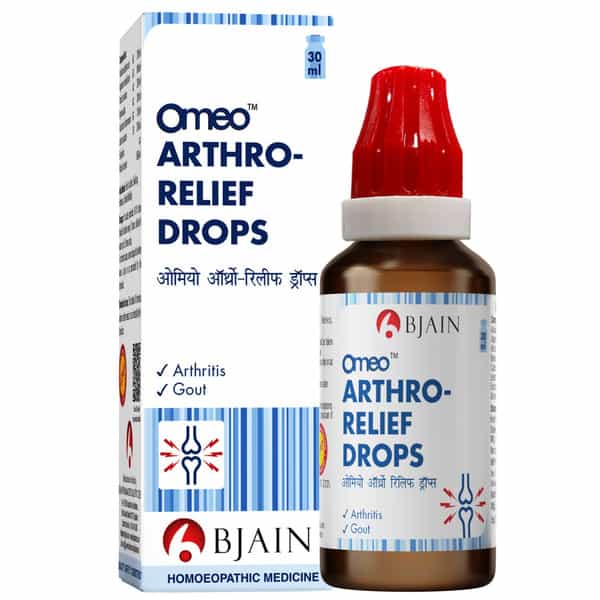 Bjain Omeo Arthro- Relief Drops For Arthritis & Gout Like Symptoms - 30Ml