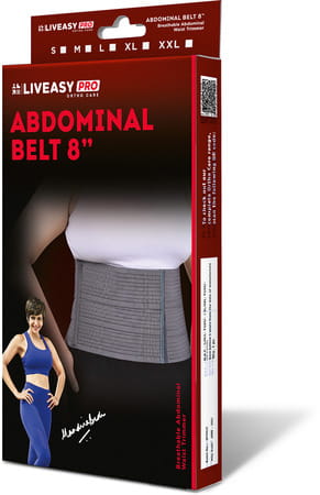 Liveasy Pro Abdominal Belt 8 Size L 1 No'S