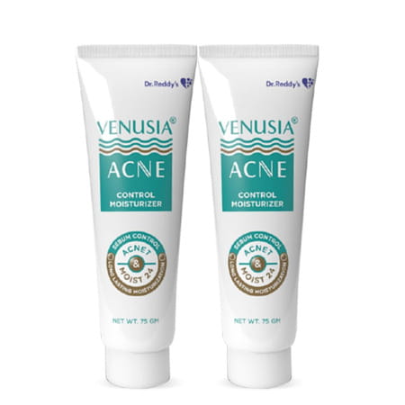 Venusia Acne Control Moisturiser | Lotion | 75 Gm | Pack Of 2