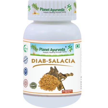 Planet Ayurveda Diab Salacia Capsules - 60 Capsules