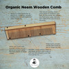 The Legend Organic Neem Wooden Comb