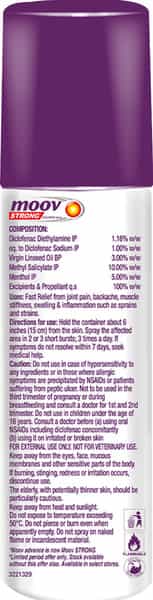 Moov Strong Diclofenac Pain Relief Spray - 55G
