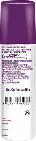 Moov Strong Diclofenac Pain Relief Spray - 55G