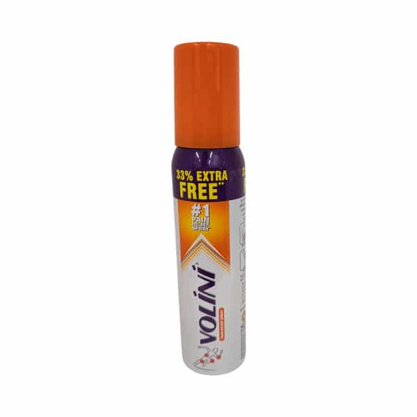 Volini Pain Relief Spray 86Ml + 33% Extra Free 28Ml Bottle Of 114Ml