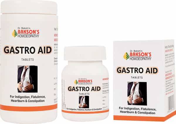 Dr Bakshi's Bakson Homoeopathy Gastro Aid Tablet (75) Pack Of 2