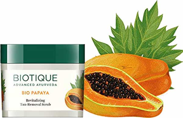 Biotique Bio Papaya Revitalizing Tan- Removal Scrub 75 Gm