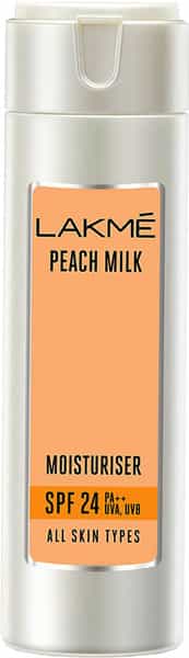 Lakme Peach Milk Moisturizer Spf 24 Pa Sunscreen Lotion-120 Ml