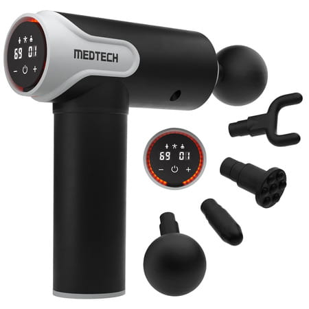 Medtech Blaze Massage Gun | 99-Speeds | Deep Tissue Massager For Pain Relief & Muscle Recovery