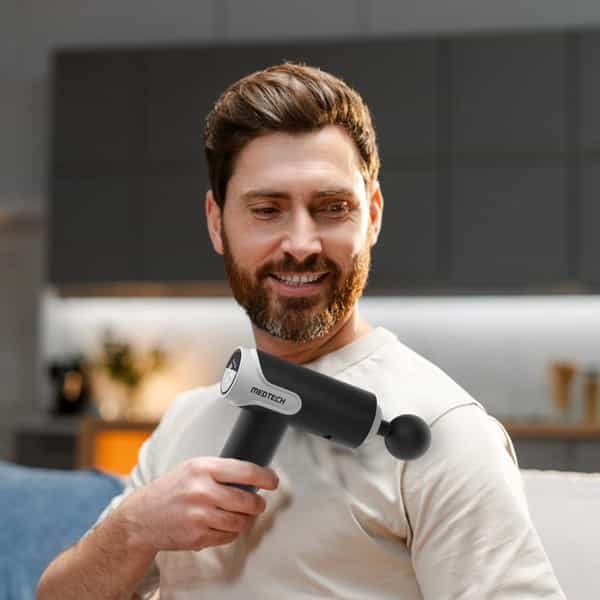 Medtech Blaze Massage Gun | 99-Speeds | Deep Tissue Massager For Pain Relief & Muscle Recovery