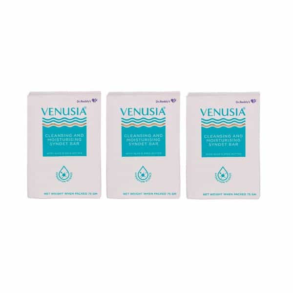 Venusia Moisturizing Bathing Bar 75 Gm X Pack Of 3